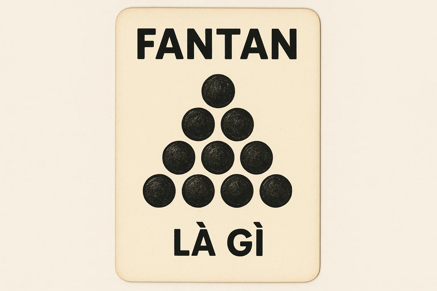 Luật chơi Fantan